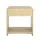 Artiss Bedside Table, Pine, 50x40x55cm - Stylish Drawer & Open Shelf, Easy Assembly, 1-Year Warranty