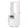 Artiss Bedside Table Nightstand, 15mm Particle Board, White, 45x36x140cm, Charging Station, Stylish & Functional