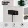 Artiss Bedside Table Nightstand, 15mm Particle Board, White, 45x36x140cm, Charging Station, Stylish & Functional