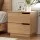 Artiss Pine Bedside Table with 2 Drawers, Air Gap Handles, E1 Particle Board, 48x40x48.5cm – Easy Clean & Assemble