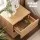Artiss Pine Bedside Table with 2 Drawers, Air Gap Handles, E1 Particle Board, 48x40x48.5cm – Easy Clean & Assemble
