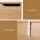Artiss Pine Bedside Table with 2 Drawers, Air Gap Handles, E1 Particle Board, 48x40x48.5cm – Easy Clean & Assemble
