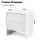 Artiss Bedside Table 2 Drawers 50cm x 40cm x 55cm MDF with Push-to-Open Drawers and Anti-Tip Kit Beige
