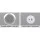 Artiss AIDA Smart Bedside Table 2 Drawers Grey PU Leather, LED Lights, Wireless Charging, Bluetooth Speaker, 45cm