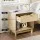 Artiss Pine Bedside Table Nightstand – 1 Drawer & Shelf, E1 Particle Board, Metal Handle, 48x35x47cm, Easy Clean, White