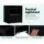 Artiss FARA Black Bedside Table with Drawer & Shelf - Durable 15mm LDF Board, Solid Build, 37x34x45cm, Easy to Clean