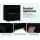 Artiss 2X FARA Bedside Table Black, 1 Drawer with Shelf, 15mm LDF Board, Safe Corners, 37x34x45cm,