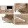 Artiss TARA Oak Bedside Table - 2 Drawers, Shelf, Sturdy Design, Anti-Scratch, Easy Assembly for Modern Homes