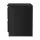 Artiss Pepe Bedside Table Black - 2 Drawers, 15mm Particle Board, Modern Handle-less Design, 40x39.5x50cm, Easy Assembly