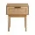 Artiss Bedside Table, Rattan Drawer, Particle Board, Wood Finish, 40x30x50cm, Modern Nightstand with Storage