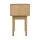 Artiss Bedside Table, Rattan Drawer, Particle Board, Wood Finish, 40x30x50cm, Modern Nightstand with Storage