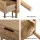 Artiss Bedside Table, Rattan Drawer, Particle Board, Wood Finish, 40x30x50cm, Modern Nightstand with Storage