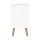 Artiss Bedside Table, Particle Board, White, 40x30x50cm, Scandinavian Style, 2 Drawers, Easy Assembly, Anti-Rust Slides