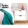 Artiss Boden 2X Bedside Tables, 2 Drawers, Scandinavian Style, 15mm Particle Board, 40x30x50cm, White Finish