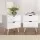 Artiss Boden 2X Bedside Tables, 2 Drawers, Scandinavian Style, 15mm Particle Board, 40x30x50cm, White Finish