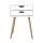 Artiss Bedside Table, Particle Board, White, 40x30x60cm - Scandinavian Style, 2 Drawers, Easy Assembly