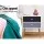 Artiss Bedside Table with 2 Drawers, Particle Board, 48x30x53cm, Black & White, Scandinavian Design, Ample Storage