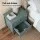 Artiss 2 Pack Bedside Tables with 2 Drawers Bedroom Storage Metal Handles Easy-Clean Painted MDF Green