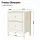 Artiss White Bedside Table with 2 Drawers, MDF Material, 40x30x50cm, Easy Clean, Anti-Tip Kit, Ideal for Bedrooms