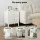 Artiss White Bedside Table with 2 Drawers, MDF Material, 40x30x50cm, Easy Clean, Anti-Tip Kit, Ideal for Bedrooms