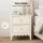 Artiss Bedside Tables 2 Pack with 2 Drawers 40cm x 30cm x 50cm White Bedroom Storage