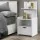 Artiss EVERMORE White Bedside Table - 1 Drawer, 4-Tier Shelf, E1 Particle Board, 36.5x30x75cm, Stylish & Durable