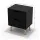 Artiss BODEN Black Bedside Table with 2 Drawers, 15mm Particle Board, 40x30x50cm, Splayed Beech Legs, Anti-R