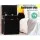 Artiss 2 Bedside Tables - Black, 2 Drawers, Lift-up Storage, 15mm Particle Board, Modern Design, 45x35x52cm,