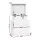 Artiss 2X White Bedside Table with 2 Drawers & Lift-up Storage, 15mm Melamine Particle Board, 45x35x52cm, Modern Design