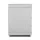 Artiss PRESIA Silver Mirrored Bedside Table, 3 Drawers, E1 MDF, Crystal Knobs, 40x40x58cm, Glamorous and Spacious Design