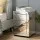 Artiss Presia Set of 2 Bedside Tables, 3 Drawers, Mirrored Glass, Silver, 40x40x58cm, Elegant Storage with Crystal Knobs