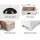 Artiss Vintage Bedside Table 3 Drawers - White, Paulownia Wood, 45x30x62.5cm, Metal Handles, No Assembly Needed
