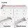 Artiss Chest of Drawers, Particle Board, 6-Drawer, White, 138x40x84cm - Durable, Contemporary Storage Solution