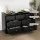 Artiss Black 7-Drawer Dresser Table - Stylish Chest with Metal Handles, Easy-Clean Finish, and High Weight Capacity