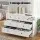 Artiss 7 Drawer Chest of Drawers with Metal Handles and Anti-Rust Runners White