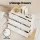 Artiss 3 Chest of Drawers Lowboy White Dresser - 15mm MDF, 100x40x90cm, Push-to-Open, Scratch-Resistant Finish
