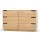 Artiss Pine 6-Drawer Dresser: 120x40x75cm, Smooth Runners, Anti-Tip Kit, Scratch-Resistant Finish, Easy Assembly