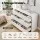 Artiss 6 Chest of Drawers Dresser Cabinet White 120cm MDF Fluted Front Push-to-Open Storage, Anti-Tip, Scratch-Resistant