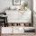 Artiss 6 Chest of Drawers Dresser Cabinet White 120cm MDF Fluted Front Push-to-Open Storage, Anti-Tip, Scratch-Resistant