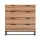 Artiss NOCHE 4 Chest of Drawers Tallboy Dresser, Rust Oak, High-Density Particle Board, 98x40x99cm, Bedroom Storage