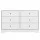 Artiss Chest of Drawers, Particle Board, 120cm, White, 6 Drawers, Contemporary Design, Durable Storage Solution