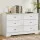 Artiss Chest of Drawers, Particle Board, 120cm, White, 6 Drawers, Contemporary Design, Durable Storage Solution