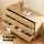 Artiss 6 Drawer Dresser Tallboy - Pine Finish, Fluted Style, 120x40x70cm, Scratch-Resistant, Anti-Tip, Easy Assembly