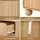 Artiss 6 Drawer Dresser Tallboy - Pine Finish, Fluted Style, 120x40x70cm, Scratch-Resistant, Anti-Tip, Easy Assembly