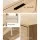 Artiss 6 Chest of Drawers BRIONY Oak Rattan Lowboy, Real Rattan, Solid Wood Legs, 120cm, Coastal Boho Bedroom Storage