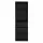 Artiss Tallboy Dresser - Black 3-Drawer & 3-Shelf Cabinet, Handle-Free Design, 50.5x40.5x160cm, High Capacity