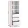 Artiss White 3 Chest of Drawers Tallboy Cabinet - Modern Handle-Free Design, Adjustable Shelves, High Weight Capacity