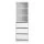 Artiss White 3 Chest of Drawers Tallboy Cabinet - Modern Handle-Free Design, Adjustable Shelves, High Weight Capacity