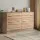 Artiss 6-Drawer Chest of Drawers, Particle Board, Pine, 110.5x42x69cm, Stylish Storage, Easy Assembly, Modern Design