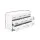 Artiss 6-Drawer Lowboy, Particle Board, White, 110.5x42x69cm - Stylish Storage Solution with Melamine Finish